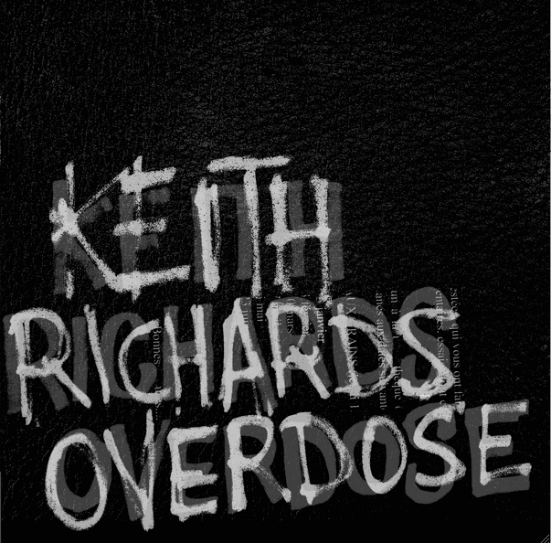 KEITH RICHARDS OVERDOSE "s/t" LP 12" KEITH RICHARDS OVERDOSE "s/t" LP 12"